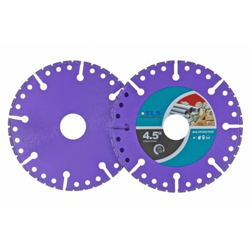 TLS MULTI-PRO-2 gyémántszemcsés fém- és általános célú vágókorong  d115x22.23x1.2/2.2x10 mm 