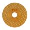 TLS VACUUM 2 SIDE TRIANGLE GOLDEN vákuum forrasztott gyémánt vágó- és csiszolótárcsa 2 oldalas d115 x 22.23 mm