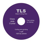 TLS GLASS PRO ultravékony gyémánt vágókorong d100x22,23x1.0x15 mm - üveg- és kemény anyagok precíziós vágásához