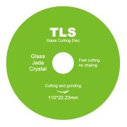 TLS GLASS PRO ultravékony gyémánt vágókorong d110x22,23x1.0x15 mm - üveg- és kemény anyagok precíziós vágásához