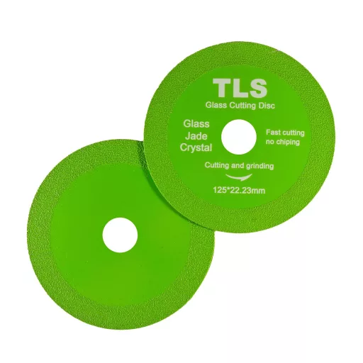 TLS GLASS PRO ultravékony gyémánt vágókorong d125x22,23x1.0/1,6x15 mm - üveg- és kemény anyagok precíziós vágásához