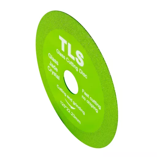 TLS GLASS PRO ultravékony gyémánt vágókorong d125x22,23x1.0/1,6x15 mm - üveg- és kemény anyagok precíziós vágásához