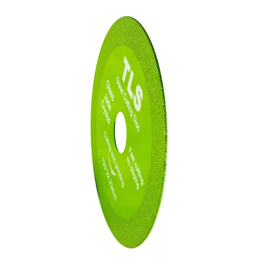 TLS GLASS PRO ultravékony gyémánt vágókorong d125x22,23x1.0/1,6x15 mm - üveg- és kemény anyagok precíziós vágásához