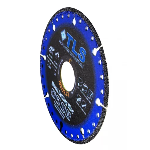 TLS METAL-PRO-3 gyémántszemcsés fém- és általános célú vágókorong  d100x22.23x1.2/2.2x10 mm 
