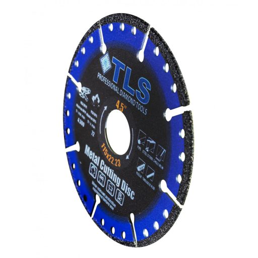 TLS METAL-PRO-3 gyémántszemcsés fém- és általános célú vágókorong  d115x22.23x1.2/2.2x10 mm 