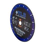 TLS METAL-PRO-3 gyémántszemcsés fém- és általános célú vágókorong  d250x25.4x2.0/3.0x10 mm 