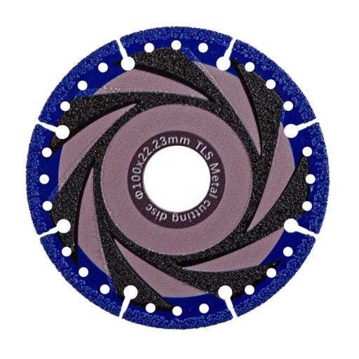 TLS MULTI-PRO-3 gyémántszemcsés fém- és általános célú vágókorong  d100x22.23x1.2/2.2x10 mm 