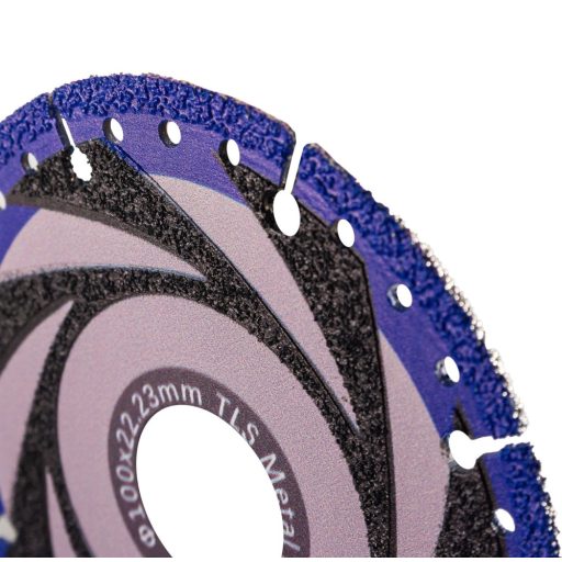 TLS MULTI-PRO-3 gyémántszemcsés fém- és általános célú vágókorong  d100x22.23x1.2/2.2x10 mm 