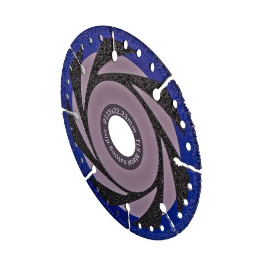 TLS MULTI-PRO-3 gyémántszemcsés fém- és általános célú vágókorong  d115x22.23x1.2/2.2x10 mm 