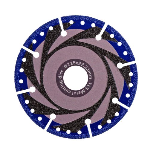 TLS MULTI-PRO-3 gyémántszemcsés fém- és általános célú vágókorong  d115x22.23x1.2/2.2x10 mm 