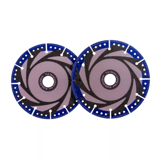TLS MULTI-PRO-3 gyémántszemcsés fém- és általános célú vágókorong  d150x22.23x1.6/2.6x10 mm 