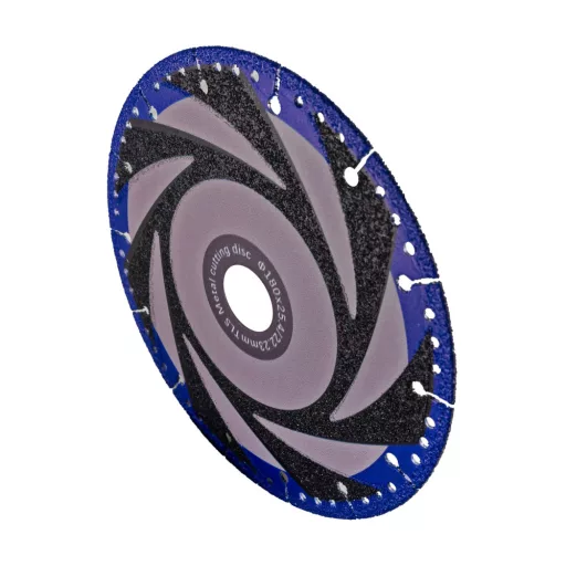 TLS MULTI-PRO-3 gyémántszemcsés fém- és általános célú vágókorong  d180x25.4/22.23x1.6/2.6x10 mm 