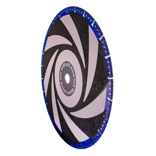 TLS MULTI-PRO-3 gyémántszemcsés fém- és általános célú vágókorong  d350x22.23x2.2/3.2x10 mm 