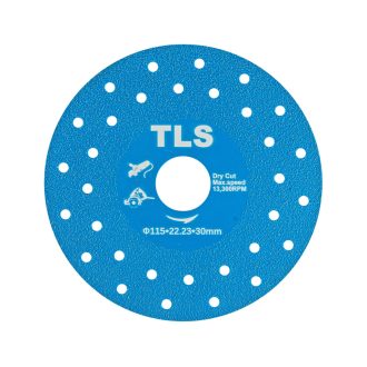   TLS FAN DISC vékony gyémánt vágó- és csiszolókorong d115x22,23x1.6x30 mm - üveg- és kemény anyagok precíziós vágásához