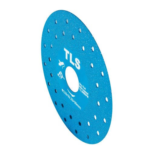 TLS FAN DISC vékony gyémánt vágó- és csiszolókorong d115x22,23x1.6x30 mm - üveg- és kemény anyagok precíziós vágásához