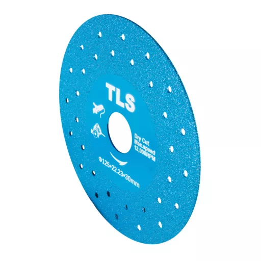 TLS FAN DISC vékony gyémánt vágó- és csiszolókorong d125x22,23x1.6x30 mm - üveg- és kemény anyagok precíziós vágásához