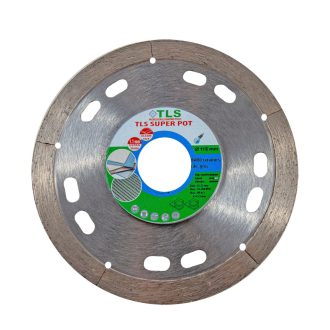   TLS SUPER POT ultravékony folyamatos szegmensű gyémánt vágókorong d115x22,23x1,1/1,6x10 mm 