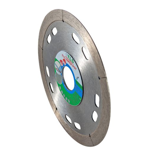 TLS SUPER POT ultravékony folyamatos szegmensű gyémánt vágókorong d125x22,23x1,1/1,6x10 mm 