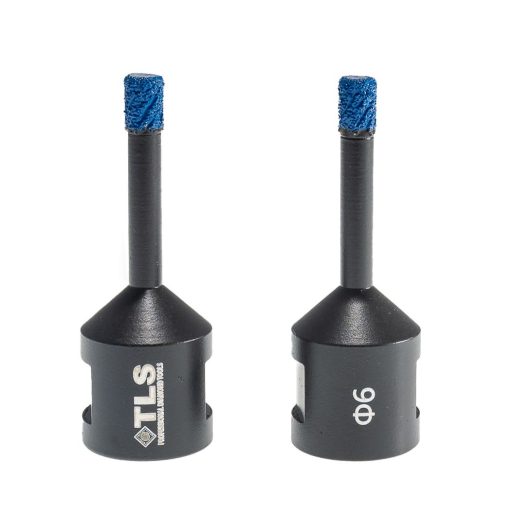 TLS MATRIX-PRO 6 mm gyémánt lyukfúró fekete-kék