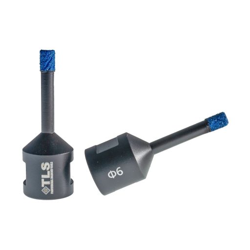 TLS MATRIX-PRO 6 mm gyémánt lyukfúró fekete-kék