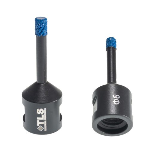 TLS MATRIX-PRO 6 mm gyémánt lyukfúró fekete-kék