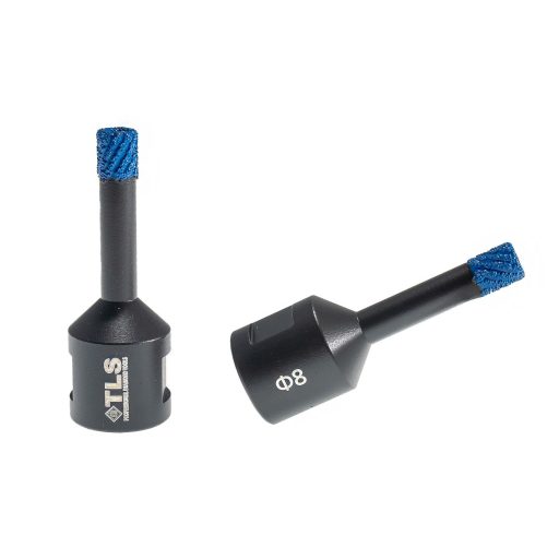 TLS MATRIX-PRO 8 mm gyémánt lyukfúró fekete-kék