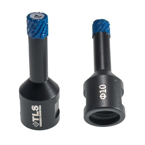 TLS MATRIX-PRO 10 mm gyémánt lyukfúró fekete-kék