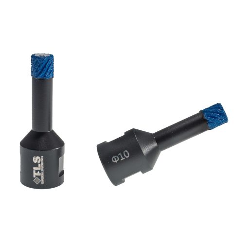 TLS MATRIX-PRO 10 mm gyémánt lyukfúró fekete-kék