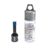 TLS MATRIX-PRO 10 mm gyémánt lyukfúró fekete-kék
