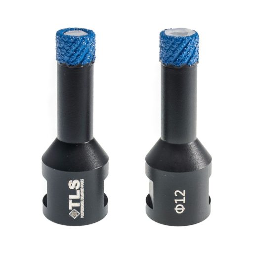 TLS MATRIX-PRO 12 mm gyémánt lyukfúró fekete-kék