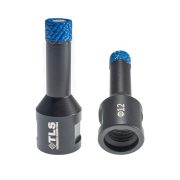 TLS MATRIX-PRO 12 mm gyémánt lyukfúró fekete-kék