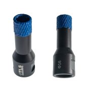 TLS MATRIX-PRO 16 mm gyémánt lyukfúró fekete-kék