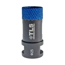 TLS MATRIX-PRO 25 mm gyémánt lyukfúró fekete-kék
