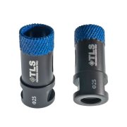 TLS MATRIX-PRO 25 mm gyémánt lyukfúró fekete-kék