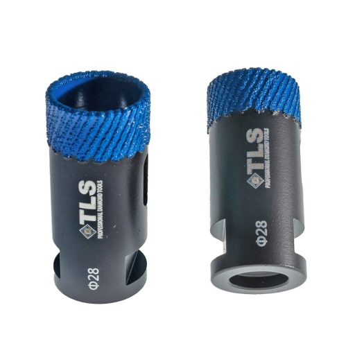 TLS MATRIX-PRO 28 mm gyémánt lyukfúró fekete-kék