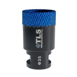 TLS MATRIX-PRO 35 mm gyémánt lyukfúró fekete-kék