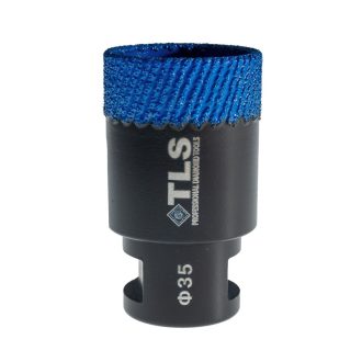TLS MATRIX-PRO 35 mm gyémánt lyukfúró fekete-kék