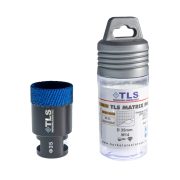TLS MATRIX-PRO 35 mm gyémánt lyukfúró fekete-kék