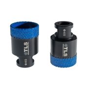 TLS MATRIX-PRO 40 mm gyémánt lyukfúró fekete-kék