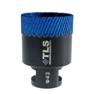 TLS MATRIX-PRO 43 mm gyémánt lyukfúró fekete-kék