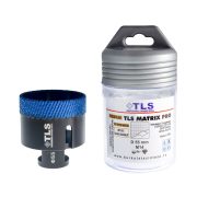 TLS MATRIX-PRO 55 mm gyémánt lyukfúró fekete-kék