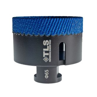 TLS MATRIX-PRO 65 mm gyémánt lyukfúró fekete-kék