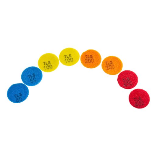 TLS SPIDER MINI-P400-d50 mm-gyémánt csiszolókorong-polírozó korong-vizes