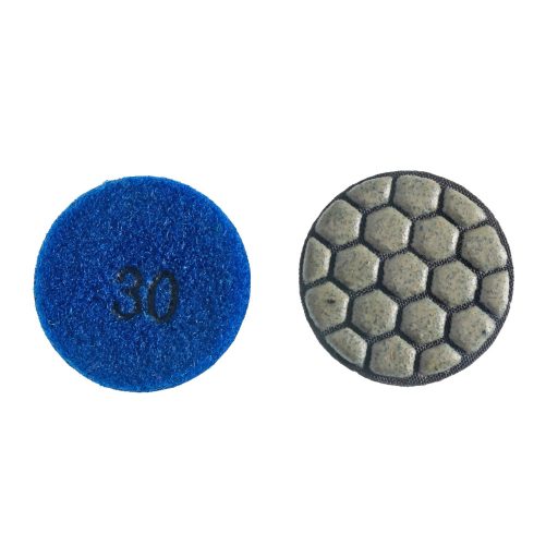 TLS-HONEYCOMB MINI - P30-d50 mm-gyémánt csiszolókorong-polírozó korong-száraz 