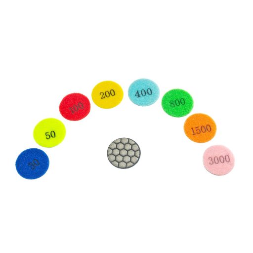 TLS-HONEYCOMB MINI - P30-d50 mm-gyémánt csiszolókorong-polírozó korong-száraz 