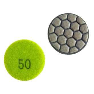   TLS-HONEYCOMB MINI - P50-d50 mm-gyémánt csiszolókorong-polírozó korong-száraz 