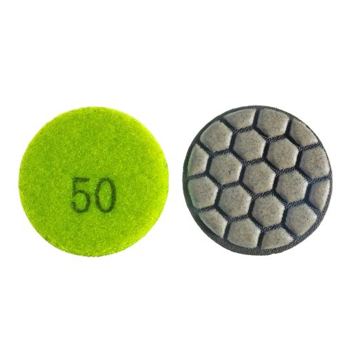 TLS-HONEYCOMB MINI - P50-d50 mm-gyémánt csiszolókorong-polírozó korong-száraz 