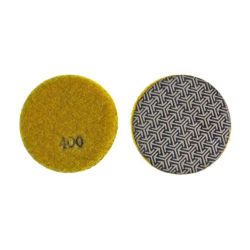 TLS-GRID MINI - P400-d50 mm-gyémánt csiszolókorong-polírozó korong-száraz - galvánkötés