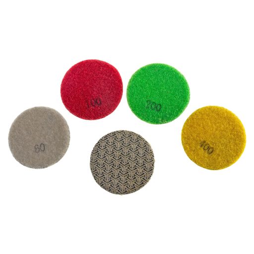 TLS-GRID MINI - P400-d50 mm-gyémánt csiszolókorong-polírozó korong-száraz - galvánkötés