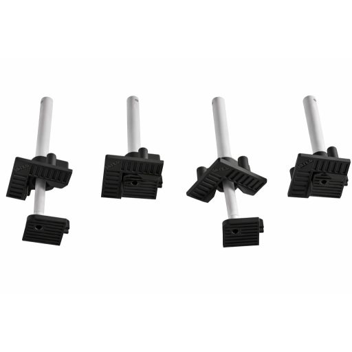 Burkolható revíziós ajtó tartóelem fekete - INFINITY CLICK